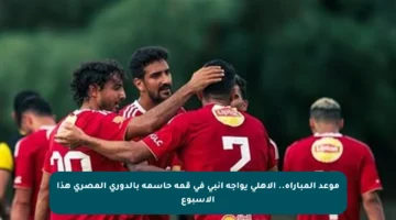 موعد المباراة.. الأهلي يواجه إنبي في قمة حاسمة بالدوري المصري هذا الأسبوع